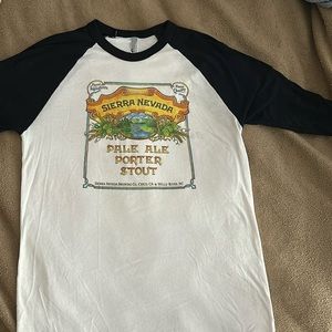 Black & White Baseball Tee